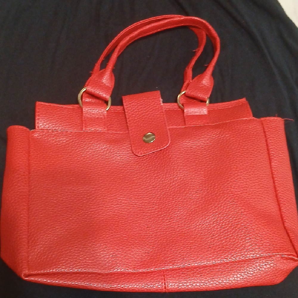 Elegant Red Tote Bag